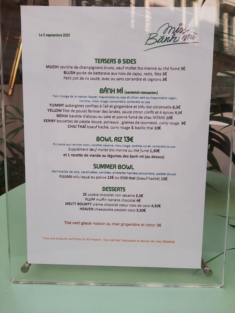 Miss Banh Mi - Menu Image 2